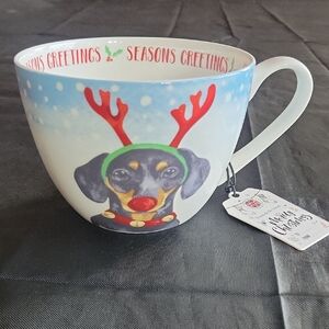 Christmas Dachsund Mug